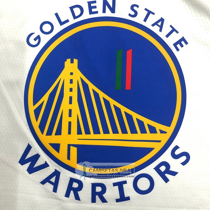 Camiseta Golden State Warriors Klay Thompson NO 11 2022 Slam Dunk Special Mexico Edition Blanco